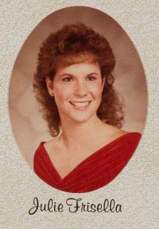 Omicron Chapter Composite Detail, Julie Frisella, 1983-1984