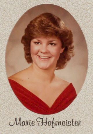Omicron Chapter Composite Detail, Marie Hofmeister, 1983-1984