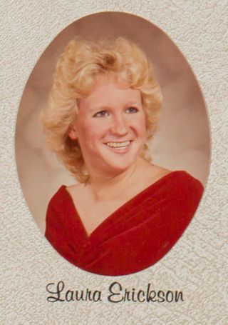 Omicron Chapter Composite Detail, Laura Erickson, 1983-1984