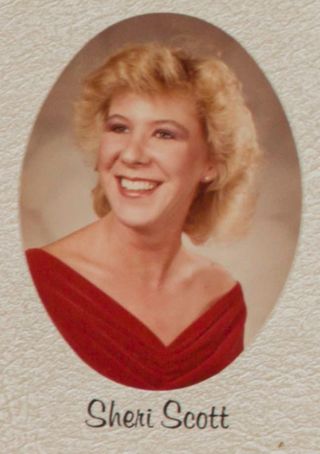 Omicron Chapter Composite Detail, Sheri Scott, 1983-1984