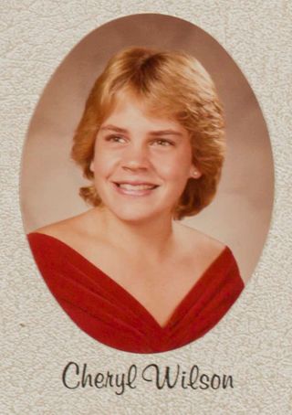 Omicron Chapter Composite Detail, Cheryl Wilson, 1983-1984