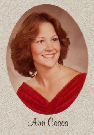 Omicron Chapter Composite Detail, Ann Cocos, 1983-1984