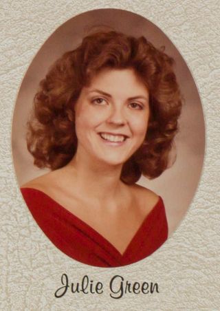 Omicron Chapter Composite Detail, Julie Green, 1983-1984