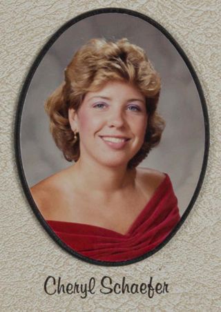 Omicron Chapter Composite Detail, Cheryl Schaefer, 1985-1986