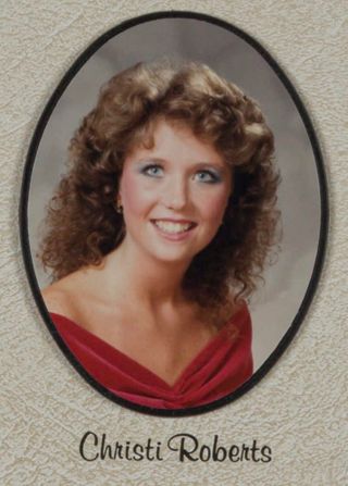 Omicron Chapter Composite Detail, Christi Roberts, 1985-1986