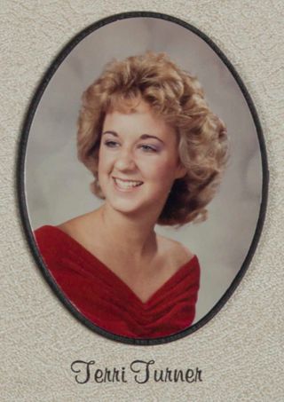 Omicron Chapter Composite Detail, Terri Turner, 1985-1986