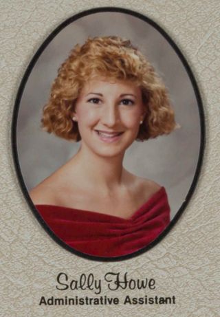 Omicron Chapter Composite Detail, Sally Howe, 1985-1986