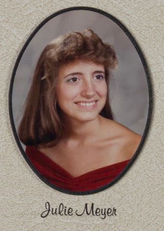 Omicron Chapter Composite Detail, Julie Meyer, 1985-1986