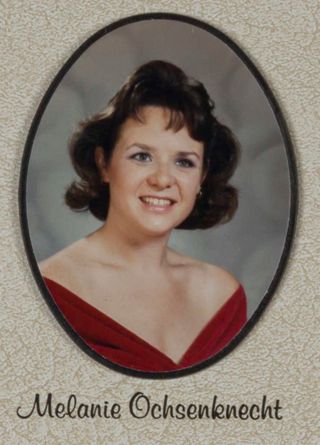 Omicron Chapter Composite Detail, Melanie Ochsenknecht, 1985-1986