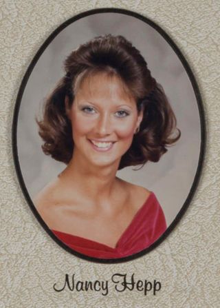 Omicron Chapter Composite Detail, Nancy Hepp, 1985-1986