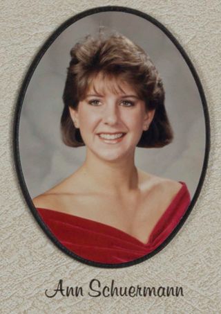 Omicron Chapter Composite Detail, Ann Schuermann, 1985-1986