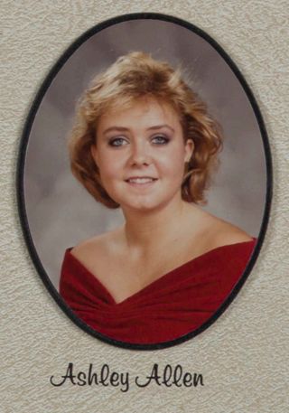 Omicron Chapter Composite Detail, Ashley Allen, 1985-1986
