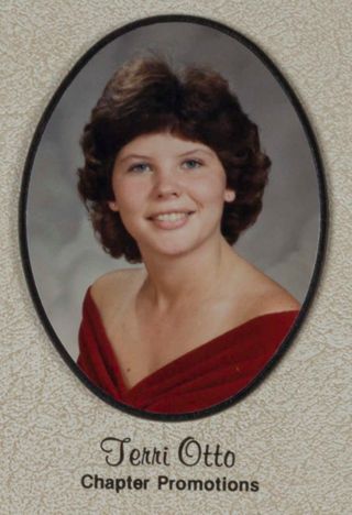 Omicron Chapter Composite Detail, Terri Otto, 1985-1986