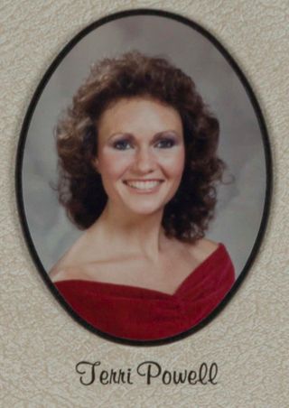 Omicron Chapter Composite Detail, Terri Powell, 1985-1986