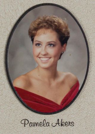 Omicron Chapter Composite Detail, Pamela Akers, 1985-1986