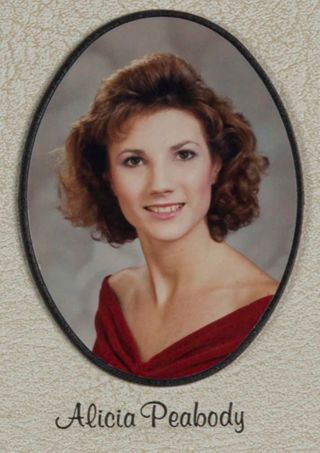 Omicron Chapter Composite Detail, Alicia Peabody, 1985-1986