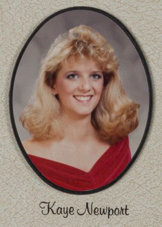 Omicron Chapter Composite Detail, Kaye Newport, 1985-1986