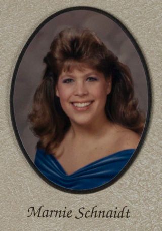 Omicron Chapter Composite Detail, Marnie Schnaidt, 1986-1987