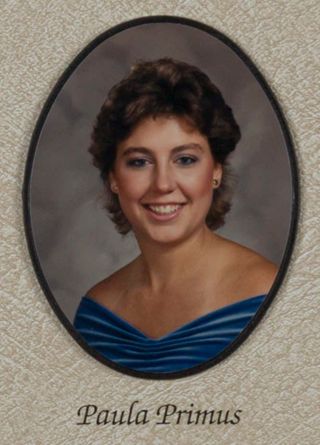 Omicron Chapter Composite Detail, Paula Primus, 1986-1987