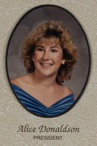 Omicron Chapter Composite Detail, Alice Donaldson, 1986-1987