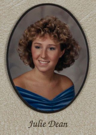 Omicron Chapter Composite Detail, Julie Dean, 1986-1987
