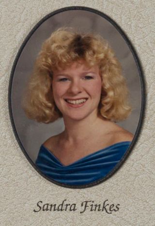 Omicron Chapter Composite Detail, Sandra Finkes, 1986-1987