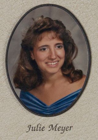 Omicron Chapter Composite Detail, Julie Meyer, 1986-1987