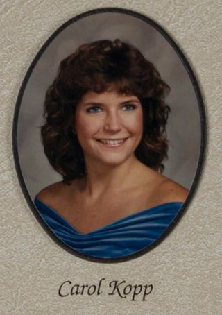 Omicron Chapter Composite Detail, Carol Kopp, 1986-1987