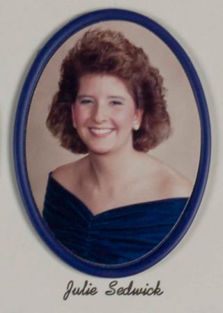 Omicron Chapter Composite Detail, Julie Sedwick, 1987-1988