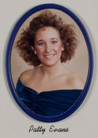 Omicron Chapter Composite Detail, Patty Evans, 1987-1988