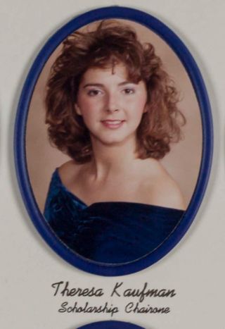 Omicron Chapter Composite Detail, Theresa Kaufman, 1987-1988