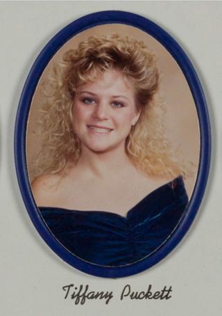 Omicron Chapter Composite Detail, Tiffany Puckett, 1987-1988