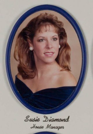 Omicron Chapter Composite Detail, Susie Diamond, 1987-1988