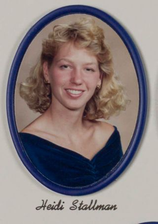 Omicron Chapter Composite Detail, Heidi Stallman, 1987-1988