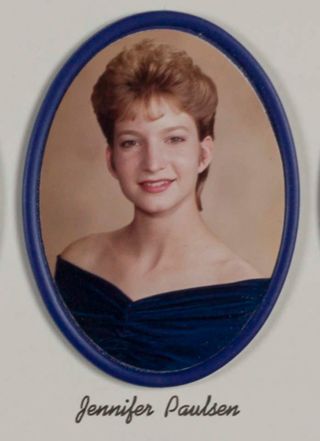 Omicron Chapter Composite Detail, Jennifer Paulsen, 1987-1988