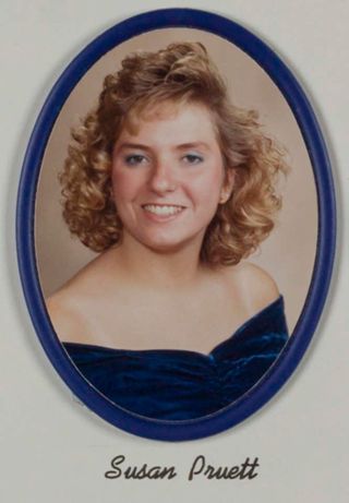 Omicron Chapter Composite Detail, Susan Pruett, 1987-1988