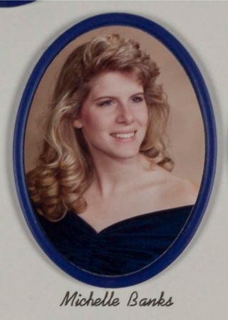 Omicron Chapter Composite Detail, Michelle Banks, 1987-1988