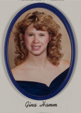 Omicron Chapter Composite Detail, Gina Hamm, 1987-1988