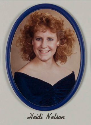 Omicron Chapter Composite Detail, Heidi Nelson, 1987-1988
