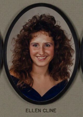 Omicron Chapter Composite Detail, Ellen Cline, 1988-1989