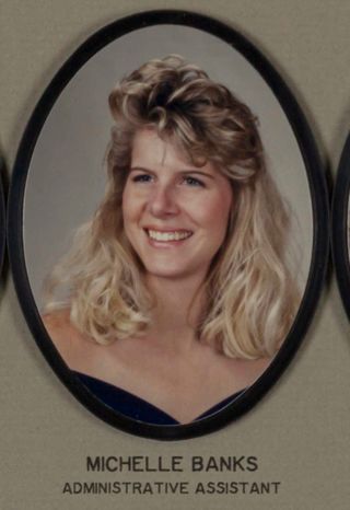 Omicron Chapter Composite Detail, Michelle Banks, 1988-1989