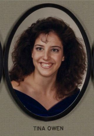 Omicron Chapter Composite Detail, Tina Owen, 1988-1989