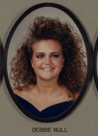 Omicron Chapter Composite Detail, Debbie Null, 1988-1989