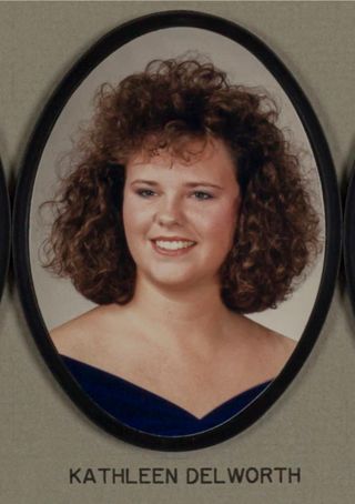 Omicron Chapter Composite Detail, Kathleen Delworth, 1988-1989