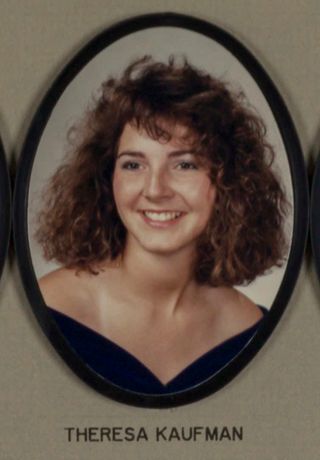 Omicron Chapter Composite Detail, Theresa Kaufman, 1988-1989