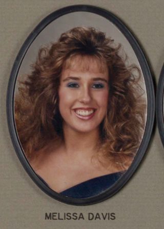 Omicron Chapter Composite Detail, Melissa Davis, 1988-1989