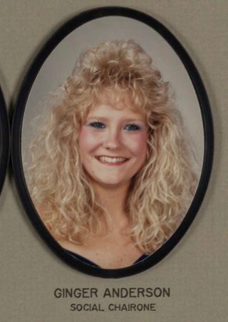 Omicron Chapter Composite Detail, Ginger Anderson, 1988-1989
