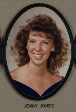 Omicron Chapter Composite Detail, Jenny Jones, 1988-1989