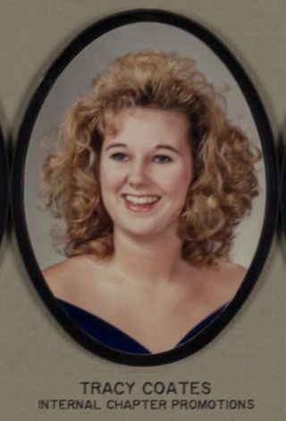 Omicron Chapter Composite Detail, Tracy Coates, 1988-1989