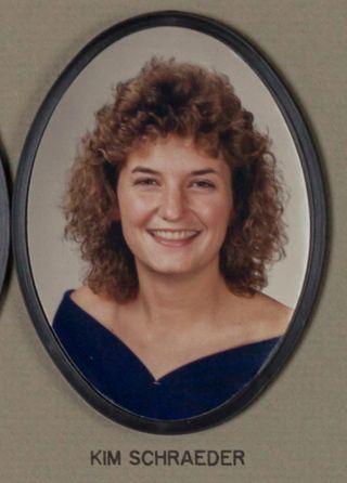 Omicron Chapter Composite Detail, Kim Schraeder, 1988-1989
